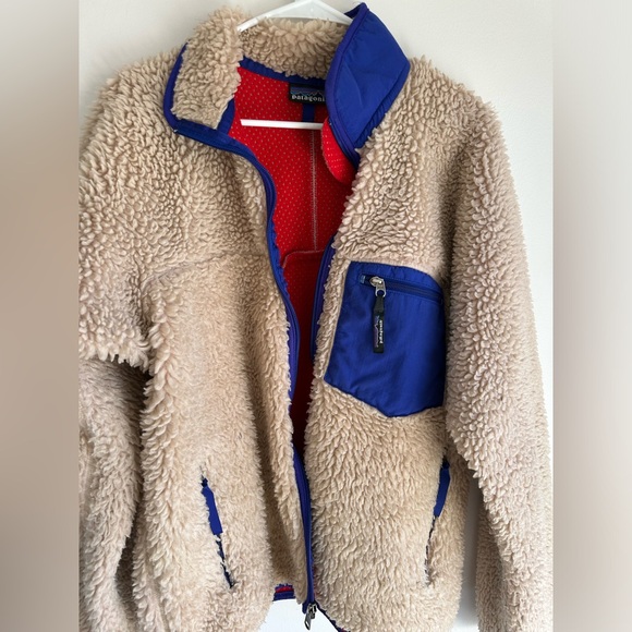 2000’s Patagonia “Deep Pile” Classic Retro X Vintage Jacket, Men’s Medium - Picture 4 of 16